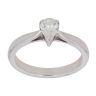 18ct White Gold 0.35ct Pear Cut Diamond Solitaire Ring