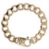 9ct Yellow Gold Curb Bracelet 9"