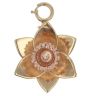 9ct Yellow and Rose Gold Daffodil Clogau Pendant