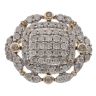 9ct Yellow Gold 1.00ct Brilliant Cut Diamond Cluster Ring