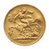 1907 Edward VII Large Head UK Half Sovereign Coin
