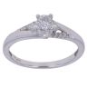 9ct White Gold 0.40ct Brilliant Cut Diamond Solitaire Ring