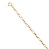 9ct Yellow Gold Curb T-Bar Bracelet 7.5"