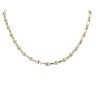14ct Yellow and White Gold Chain 24"