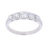 Platinum 1.00ct 5 Stone Diamond Ring