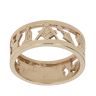 9ct Yellow Gold Cut Out Masonic Ring