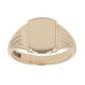 9ct Yellow Gold Patterned Signet Ring