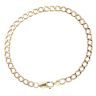 9ct Yellow Gold Curb Bracelet 8"
