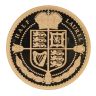 2022 Elizabeth II In Memoriam Solid Half Laurel Jubilee Tristan Da Cunha Coin Boxed and Info