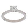 18ct White Gold 0.50ct Brilliant Cut Diamond Solitaire Ring