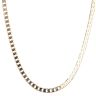 9ct Yellow Gold Square Curb Chain 20"