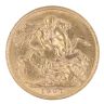 1907 Edward VII Large Head UK Full Sovereign Coin