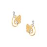 22ct Yellow Gold Cubic Zirconia Stones Studs Earrings