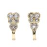14ct Yellow Gold Cubic Zirconia Fancy Earrings