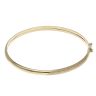 9ct Yellow Gold Frosted Bangle