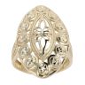 14ct Yellow Gold Floral Ring
