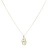 18ct Yellow Gold Fancy Pendant and Chain 18"