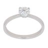 18ct White Gold 0.63ct Brilliant Cut Diamond Solitaire Ring