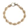 9ct Yellow Gold Rope Bracelet 7"