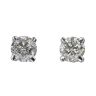 18ct White Gold Diamond Stud Earrings