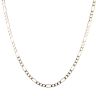 9ct Yellow Gold Figaro Chain 24"