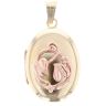 9ct Yellow And Rose Gold Tree Of Life Clogau Locket