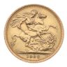 1968 Elizabeth II First Portrait UK Full Sovereign Coin