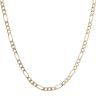 9ct Yellow Gold Figaro Chain 24"