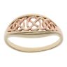 9ct Yellow And Rose Gold Celtic Knot Clogau Ring