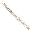 9ct Yellow Gold Fancy Bracelet 8"