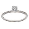 18ct White Gold Brilliant Cut 0.50ct Diamond Solitaire Ring