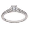 18ct White Gold 0.70ct Brilliant Cut Diamond Solitaire Ring