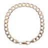 9ct Yellow Gold Curb Bracelet 8.5"