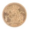 1909 Edward VII Large Head UK Full Sovereign Coin
