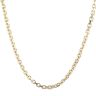 14ct Yellow Gold Square Belcher Chain 20"
