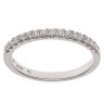 18ct White Gold 0.30ct Brilliant Cut Diamond Half Eternity Ring