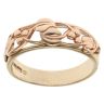 9ct Yellow And Rose Gold Tree Of Life Clogau Ring