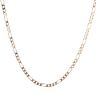 9ct Yellow Gold Figaro Chain 18"