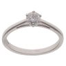 Platinum 0.33ct Brilliant Cut Diamond Solitaire Ring