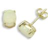 18ct Yellow Gold Opal-1.63ct Stud Earrings