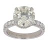 Platinum 4.85ct Brilliant Cut Diamond Solitaire Ring