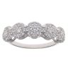 Silver Cubic Zirconia Cluster Ring By Icesia