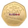 1944-2019 D-Day 75th Anniversary Proof 50p UK Coin