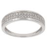 9ct White Gold 0.20ct Brilliant Cut Diamond Fancy Ring