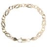9ct Yellow Gold Fancy Bracelet 7"