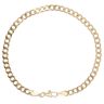9ct Yellow Gold Curb Bracelet 8.5"