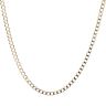9ct Yellow Gold Curb Chain 18"
