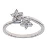 9ct White Gold 0.25ct Brilliant Cut Diamond Cluster Ring