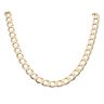 9ct Yellow Gold Curb Chain 22"