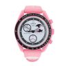Omega Moon Swatch 'Mission to the Pink MoonPhase' Pre Owned Watch